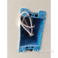 1-Gang 20 cu. in. Blue PVC Old Work Electrical Switch and Outlet Box B118A New Work single gang receptacle box surface mount